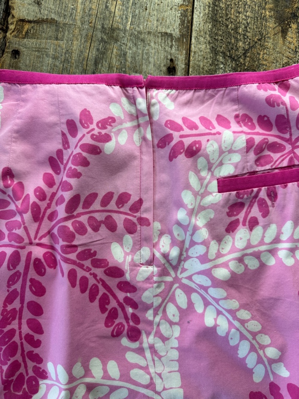 Lilly Pulitzer Palm Tree Skirt Size 10 - Picture 6 of 11